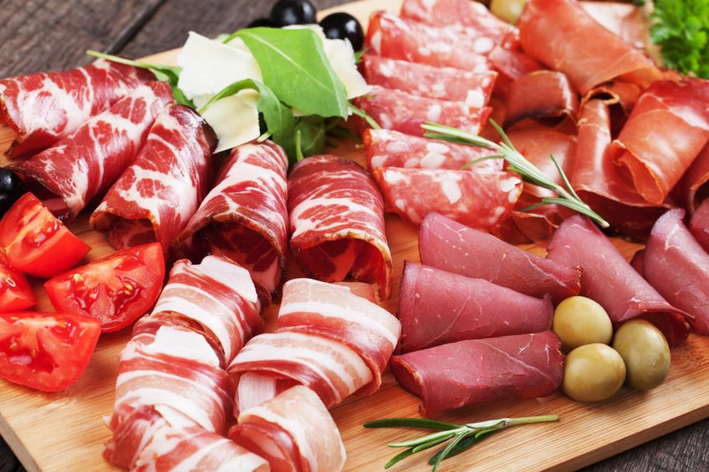 assortiment charcuterie